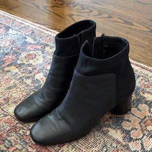 Donald J. Pliner Black Ankle Boots
